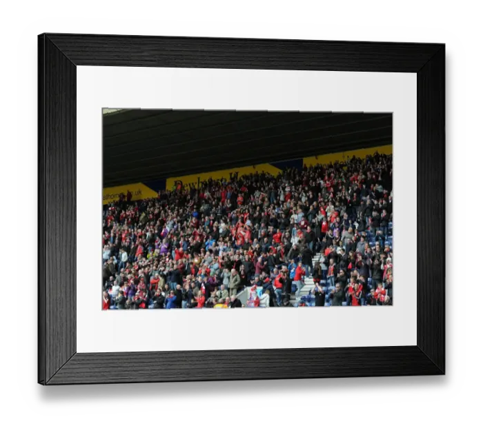Framed Print : Bristol City Fans United: Passionate Support at Preston North End vs. Bristol City (April 11, 2015) Framed Print : Bristol City Fans United: Passionate Support at Preston North End vs. Bristol City (April 11, 2015)