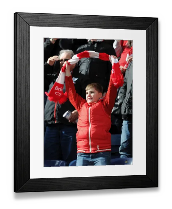 Framed Print : Thrilling Moment: A Bristol City Fan's Emotion at Preston North End vs. Bristol City, Sky Bet League One (April 11, 2015) Framed Print : Thrilling Moment: A Bristol City Fan's Emotion at Preston North End vs. Bristol City, Sky Bet League One (April 11, 2015)
