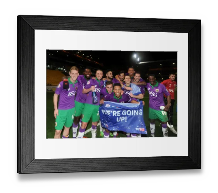 Framed Print : Bristol City's Promotion Celebration: Sky Bet League One Championship Win Framed Print : Bristol City's Promotion Celebration: Sky Bet League One Championship Win