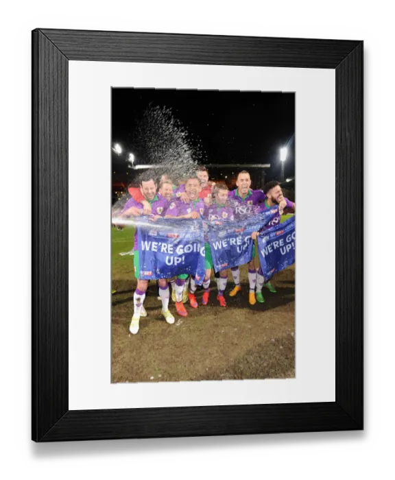 Framed Print : The Battle for Promotion: Decisive Clash between Bradford City and Bristol City, Sky Bet League One, April 14, 2015