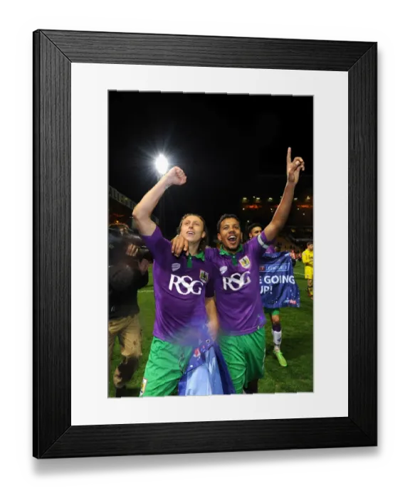 Framed Print : Bradford City vs. Bristol City: The Promotion Clash (April 14, 2015)