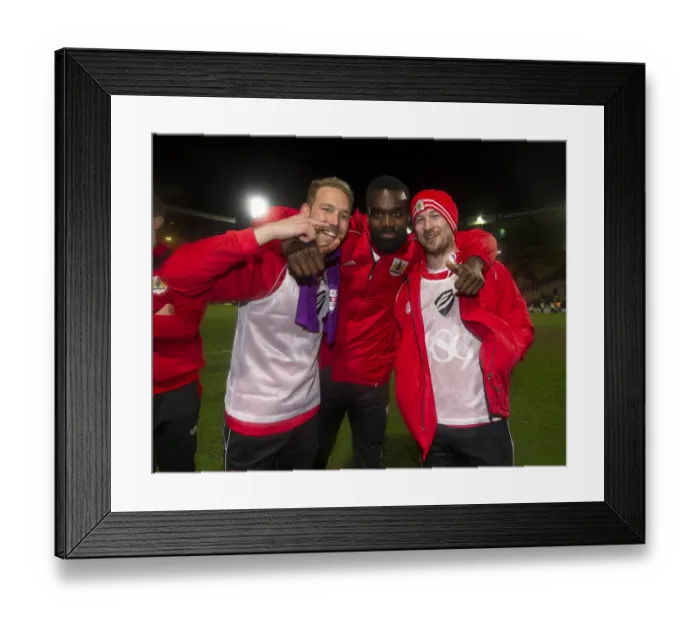 Framed Print : Bristol City's Unforgettable Promotion: Celebrating the Championship Berth Framed Print : Bristol City's Unforgettable Promotion: Celebrating the Championship Berth