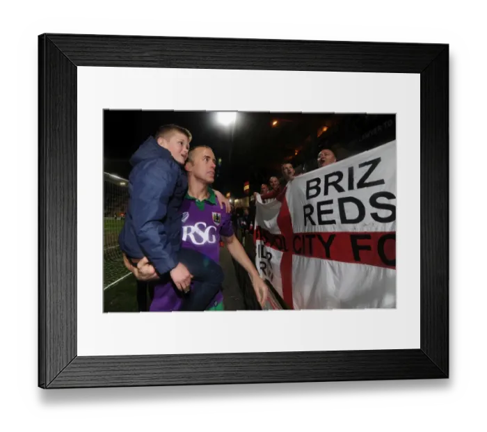 Framed Print : Bradford City vs. Bristol City: Wilbraham's Six-Goal Blitz Leads Promotion to Sky Bet Championship