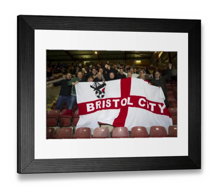 Framed Print : The Battle for Promotion: Bradford City vs. Bristol City (April 14, 2015) - Sky Bet League One Showdown