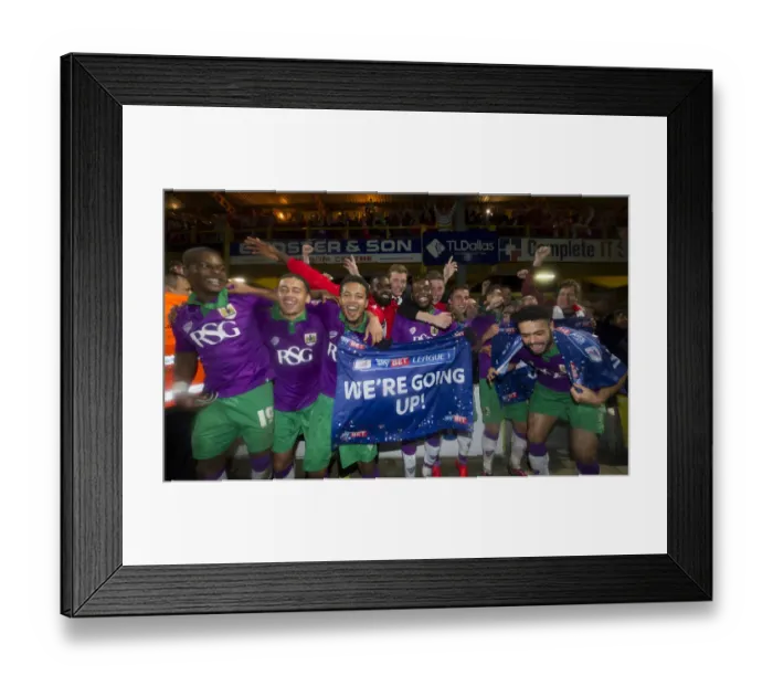 Framed Print : Bradford City vs. Bristol City: Historic 6-0 Victory and Promotion to Sky Bet Championship Framed Print : Bradford City vs. Bristol City: Historic 6-0 Victory and Promotion to Sky Bet Championship