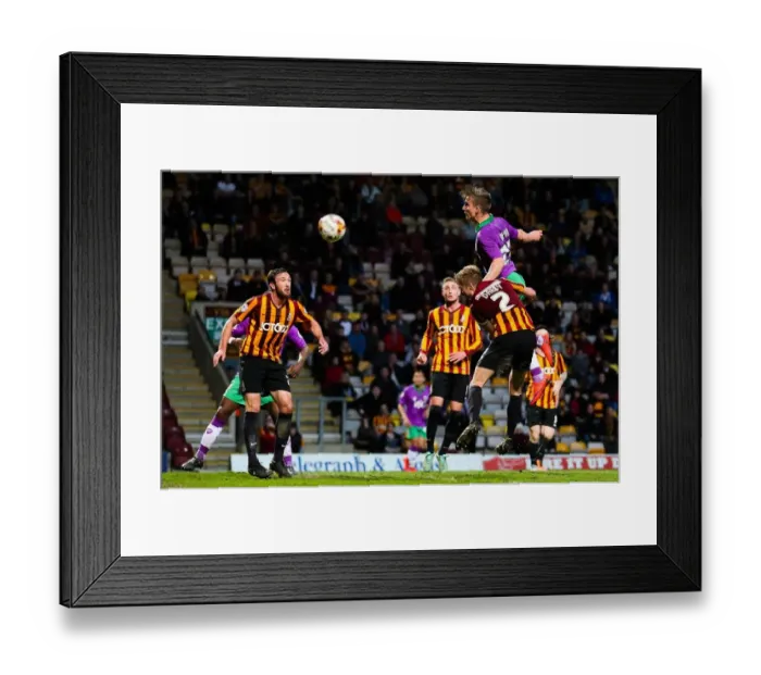 Framed Print : Joe Bryan's Strike: 0-2 Lead for Promotion-Seeking Bristol City at Bradford City (Sky Bet League One) Framed Print : Joe Bryan's Strike: 0-2 Lead for Promotion-Seeking Bristol City at Bradford City (Sky Bet League One)