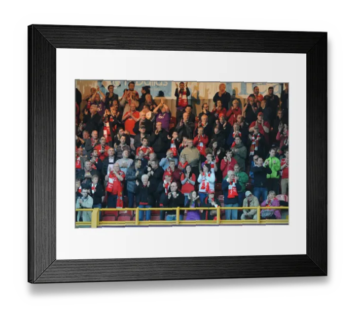 Framed Print : Sea of Supporters: The Intense Rivalry of Bradford City vs. Bristol City (Promotion Showdown) Framed Print : Sea of Supporters: The Intense Rivalry of Bradford City vs. Bristol City (Promotion Showdown)