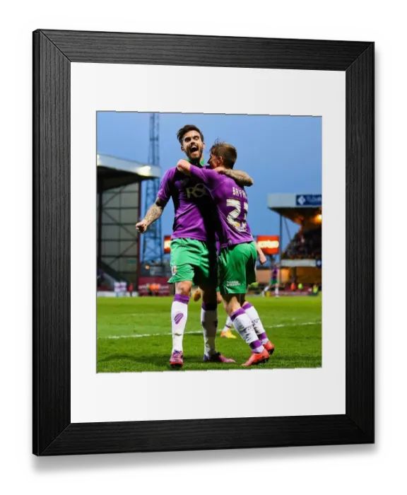 Framed Print : Joe Bryan's Double Strike: Bristol City's Path to League One Promotion (vs. Bradford City, 14 / 04 / 2015) Framed Print : Joe Bryan's Double Strike: Bristol City's Path to League One Promotion (vs. Bradford City, 14 / 04 / 2015)