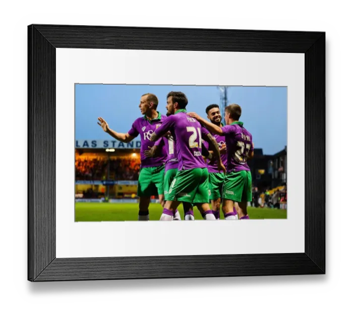 Framed Print : Joe Bryan's Double: Boosting Bristol City's Promotion Chances with Two Goals Against Bradford