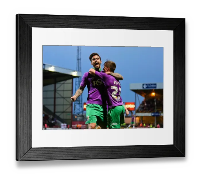 Framed Print : Bradford City vs. Bristol City: Joe Bryan Scores Second Goal for 0-2 (Sky Bet League One, Promotion) Framed Print : Bradford City vs. Bristol City: Joe Bryan Scores Second Goal for 0-2 (Sky Bet League One, Promotion)