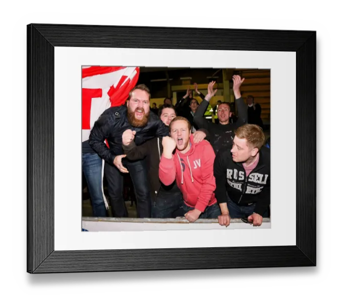 Framed Print : Triumphant Promotion: Bradford City vs. Bristol City - Sky Bet League One