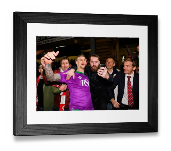Framed Print : Bristol City's Triumphant Promotion: The Moment of Victory in Sky Bet League One Framed Print : Bristol City's Triumphant Promotion: The Moment of Victory in Sky Bet League One