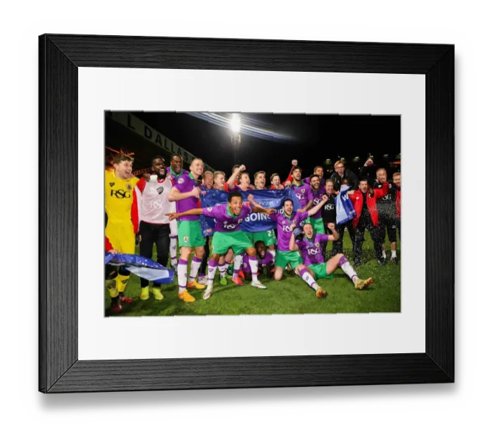 Framed Print : The Unforgettable Moment of Triumph: Bradford City vs. Bristol City - Promotion to Sky Bet League One Framed Print : The Unforgettable Moment of Triumph: Bradford City vs. Bristol City - Promotion to Sky Bet League One