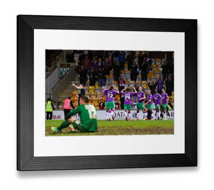 Framed Print : Wilbraham's Hat-Trick: Bristol City Crushes Bradford City 6-0 Framed Print : Wilbraham's Hat-Trick: Bristol City Crushes Bradford City 6-0