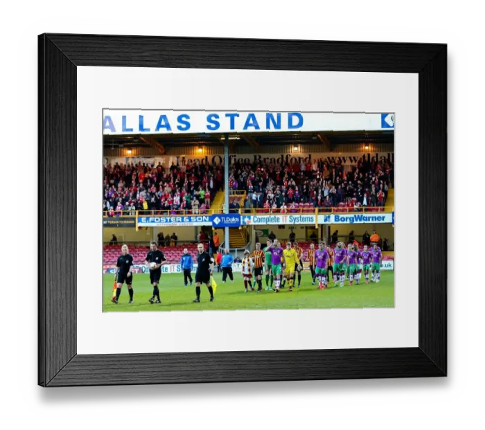 Framed Print : Bradford City vs. Bristol City: Football Rivalry Unfolds at Valley Parade (Promotion Clash) Framed Print : Bradford City vs. Bristol City: Football Rivalry Unfolds at Valley Parade (Promotion Clash)