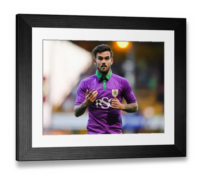 Framed Print : Marlon Pack in Action: Bradford City vs. Bristol City (Promotion Battle), April 14, 2015 Framed Print : Marlon Pack in Action: Bradford City vs. Bristol City (Promotion Battle), April 14, 2015