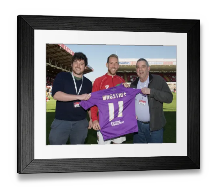 Framed Print : Scott Wagstaff in Action: Bristol City vs Coventry City, Ashton Gate, 2015