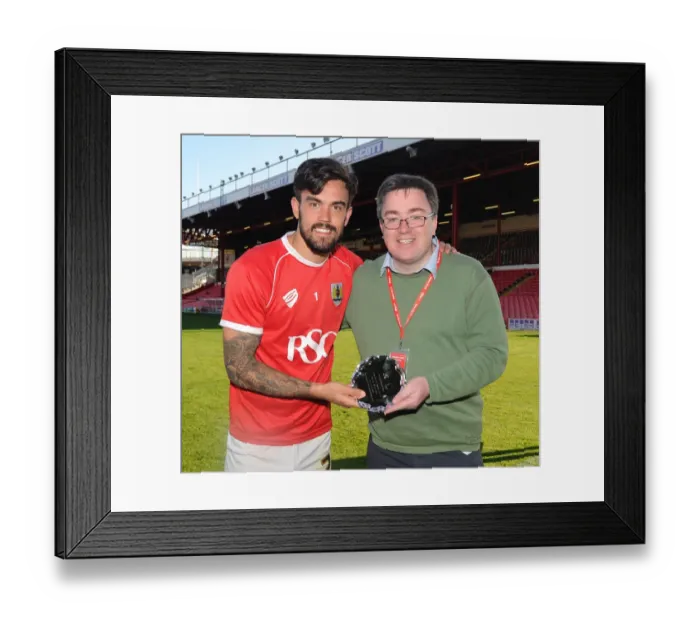 Framed Print : Man of the Match: Bristol City vs Coventry City, April 18, 2015 - Ashton Gate