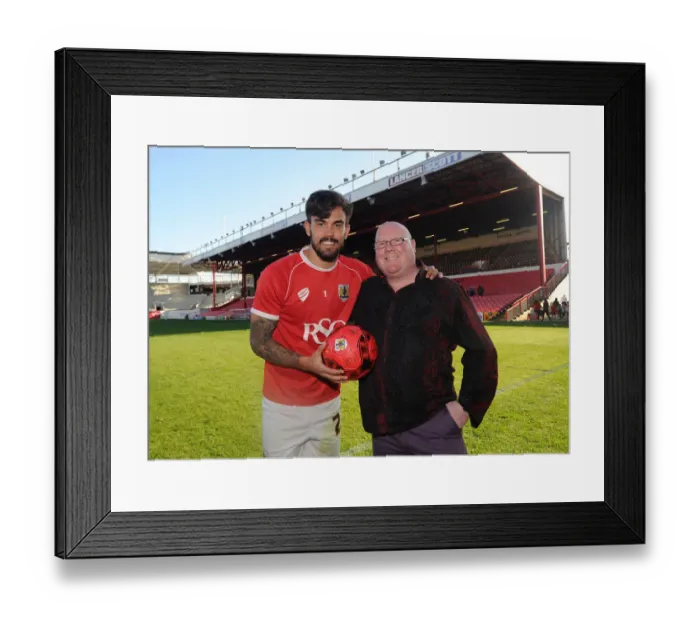 Framed Print : Bristol City vs Coventry City: Man of the Match, 180415