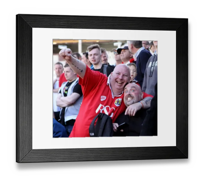 Framed Print : Bristol City FC: Celebrating Promotion and Title Win at Ashton Gate (180415) Framed Print : Bristol City FC: Celebrating Promotion and Title Win at Ashton Gate (180415)