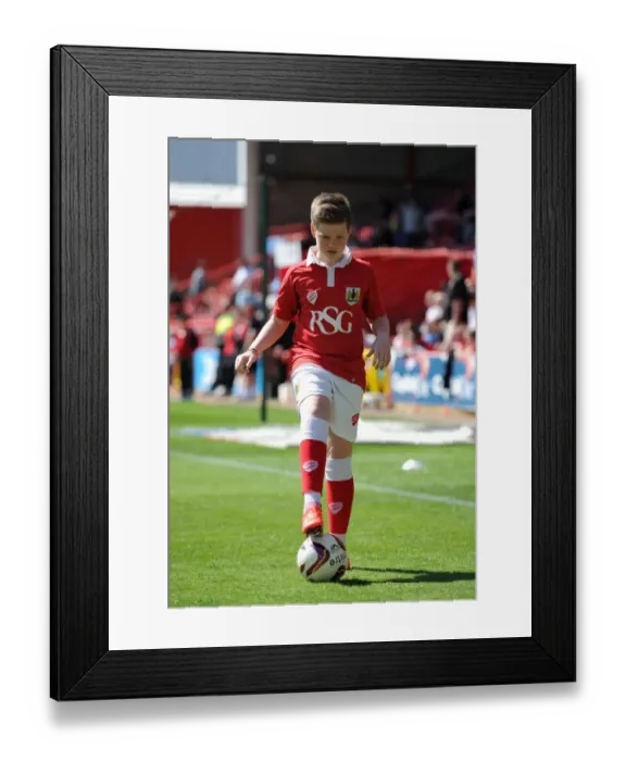 Framed Print : Thrilling Rivalry: Bristol City vs Coventry City at Ashton Gate, April 2015 - A Football Fan's Perspective