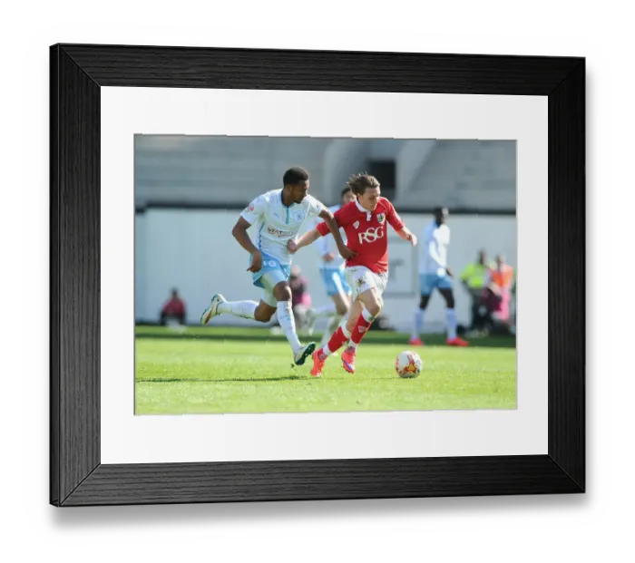 Framed Print : Battling for Supremacy: Freeman vs. Ward - Intense Rivalry in Bristol City vs. Coventry City Clash (Celebrations) Framed Print : Battling for Supremacy: Freeman vs. Ward - Intense Rivalry in Bristol City vs. Coventry City Clash (Celebrations)