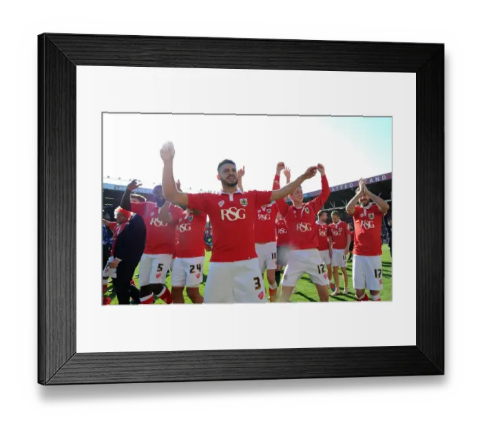 Framed Print : Bristol City Crowned Champions: Derrick Williams Euphoric Moment at Ashton Gate (April 18, 2015) Framed Print : Bristol City Crowned Champions: Derrick Williams Euphoric Moment at Ashton Gate (April 18, 2015)
