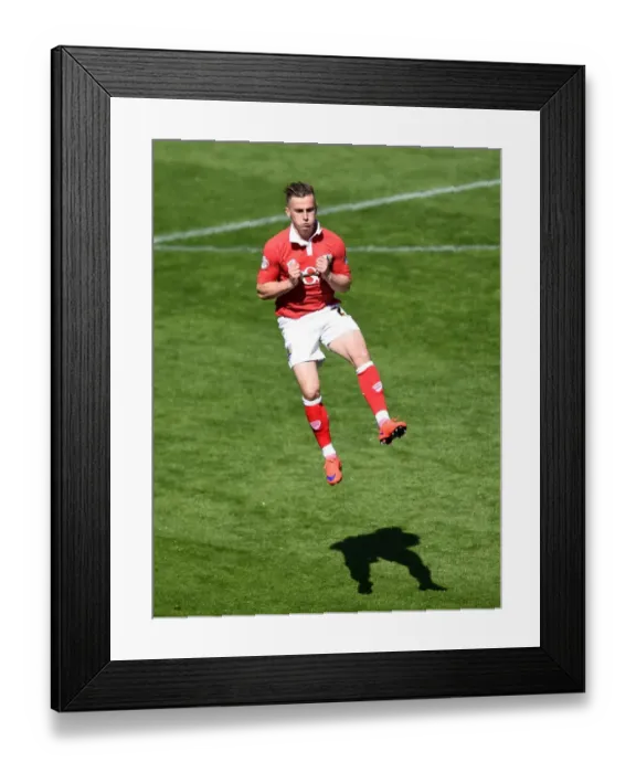 Framed Print : Bristol City's Joe Bryan Charges onto the Pitch Amidst Celebrations: Bristol City vs. Coventry City, Sky Bet League One, 18 April 2015 Framed Print : Bristol City's Joe Bryan Charges onto the Pitch Amidst Celebrations: Bristol City vs. Coventry City, Sky Bet League One, 18 April 2015