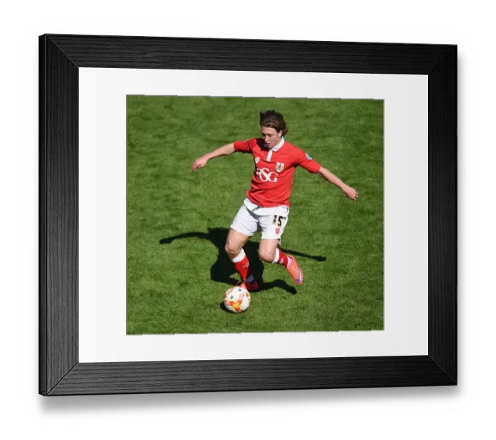 Framed Print : Bristol City's Luke Freeman Celebrates Goal Against Coventry City, Sky Bet League One, 2015