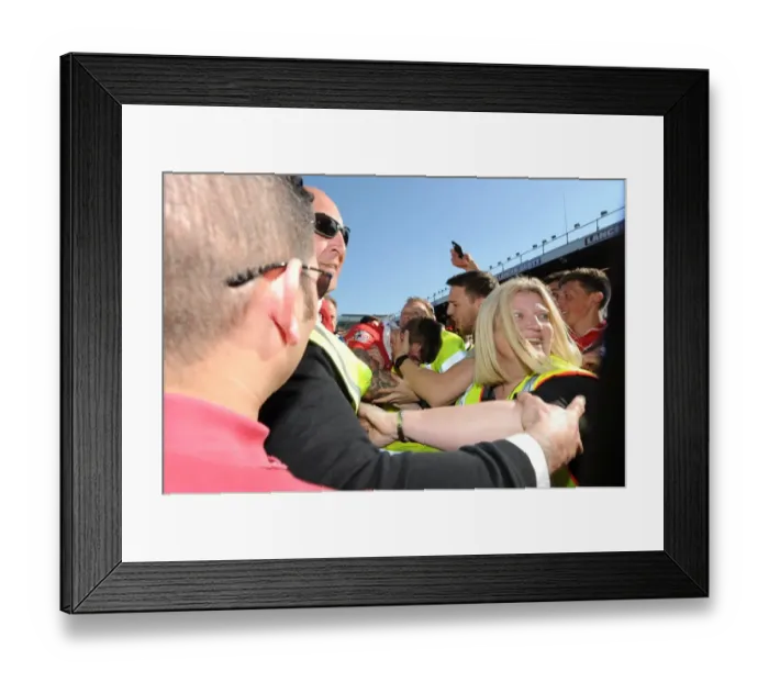 Framed Print : Bristol City's Euphoric Promotion: Chaos as Fans Rush the Pitch (18 / 04 / 2015) Framed Print : Bristol City's Euphoric Promotion: Chaos as Fans Rush the Pitch (18 / 04 / 2015)