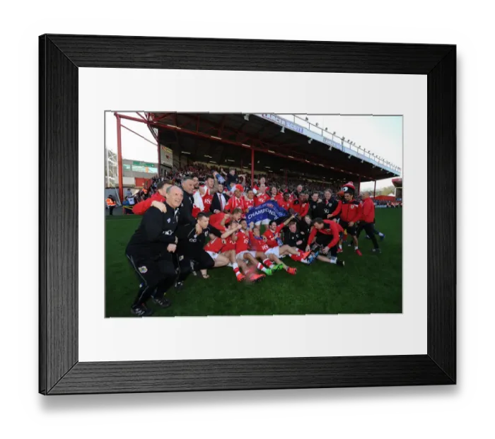 Framed Print : Bristol City Claims League Glory: Thrilling Ashton Gate Celebrations Framed Print : Bristol City Claims League Glory: Thrilling Ashton Gate Celebrations