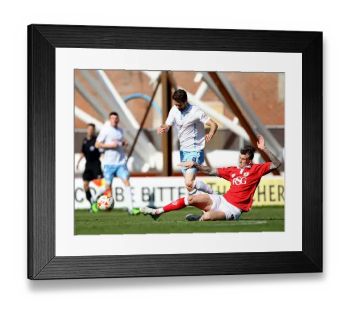 Framed Print : Determined Defender: Aden Flint's Game-Changing Tackle vs. Coventry City, Sky Bet League One, 2015 Framed Print : Determined Defender: Aden Flint's Game-Changing Tackle vs. Coventry City, Sky Bet League One, 2015