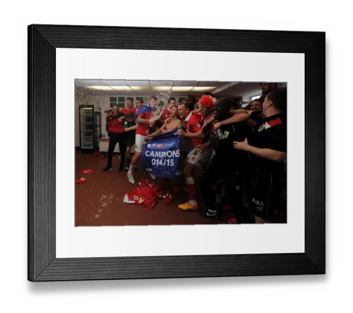 Framed Print : Bristol City Claims League Victory: Thrilling Celebrations at Ashton Gate Framed Print : Bristol City Claims League Victory: Thrilling Celebrations at Ashton Gate