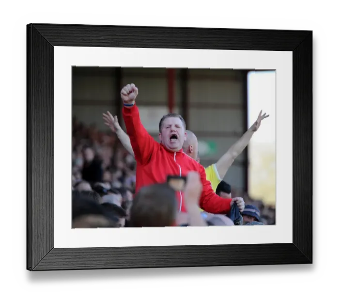 Framed Print : A Sea of Passion: Bristol City vs Coventry City at Ashton Gate, 2015 Framed Print : A Sea of Passion: Bristol City vs Coventry City at Ashton Gate, 2015