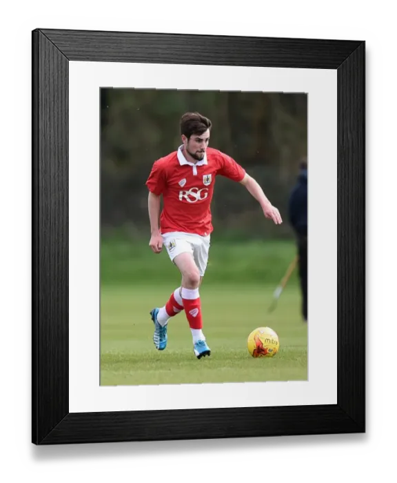 Framed Print : Bristol City U21s Train at Failand: Lewis Hall Shines Against Ipswich Town