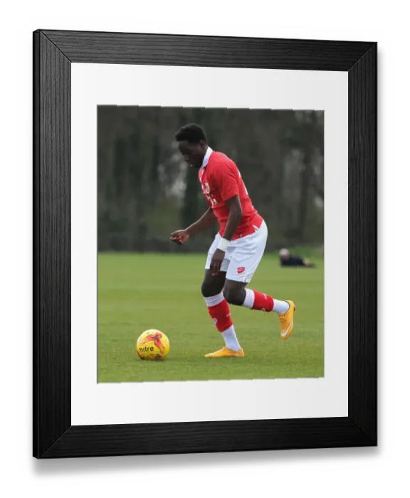Framed Print : Shaquille Hunter in Action: Bristol City U21s vs Ipswich Town Framed Print : Shaquille Hunter in Action: Bristol City U21s vs Ipswich Town
