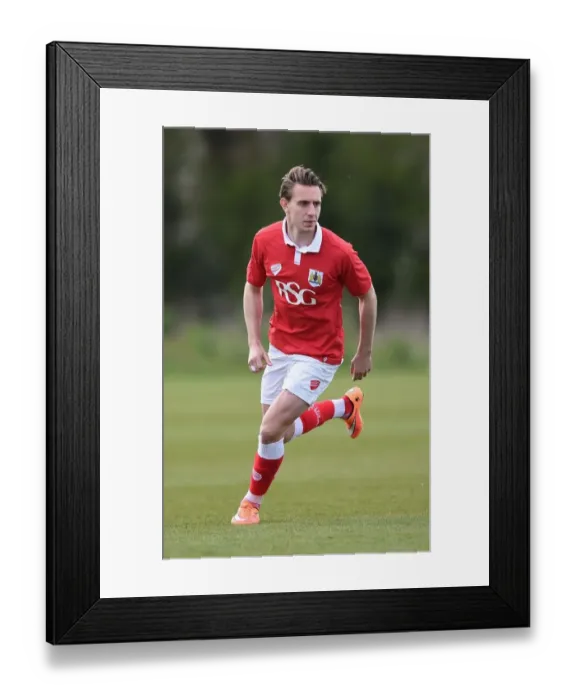 Framed Print : Bristol City U21s: Luis Gilabert Shines at Failand Training Ground Against Ipswich Town