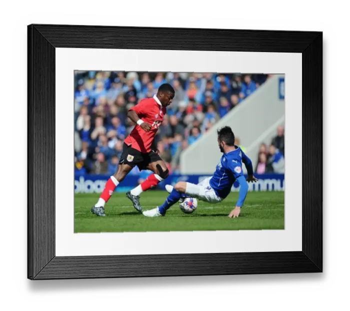 Framed Print : Kieran Agard Scores for Bristol City against Chesterfield, 25th April 2015 - Football Action Image Framed Print : Kieran Agard Scores for Bristol City against Chesterfield, 25th April 2015 - Football Action Image