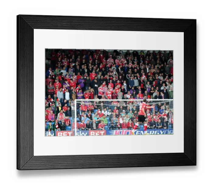 Framed Print : Bristol City Fans in Full Force at Chesterfield's Proact Stadium, Sky Bet League One, 2015 Framed Print : Bristol City Fans in Full Force at Chesterfield's Proact Stadium, Sky Bet League One, 2015