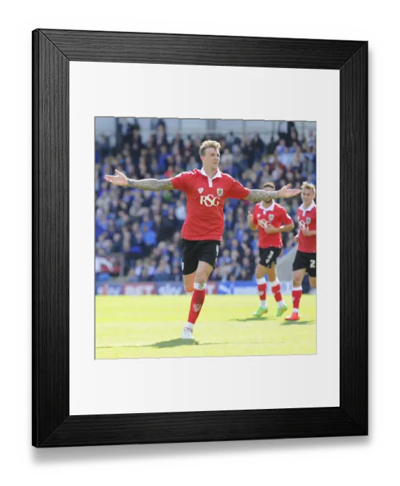 Framed Print : Aden Flint's Thrilling Goal: Chesterfield vs. Bristol City, League One Rivalry (April 2015) Framed Print : Aden Flint's Thrilling Goal: Chesterfield vs. Bristol City, League One Rivalry (April 2015)