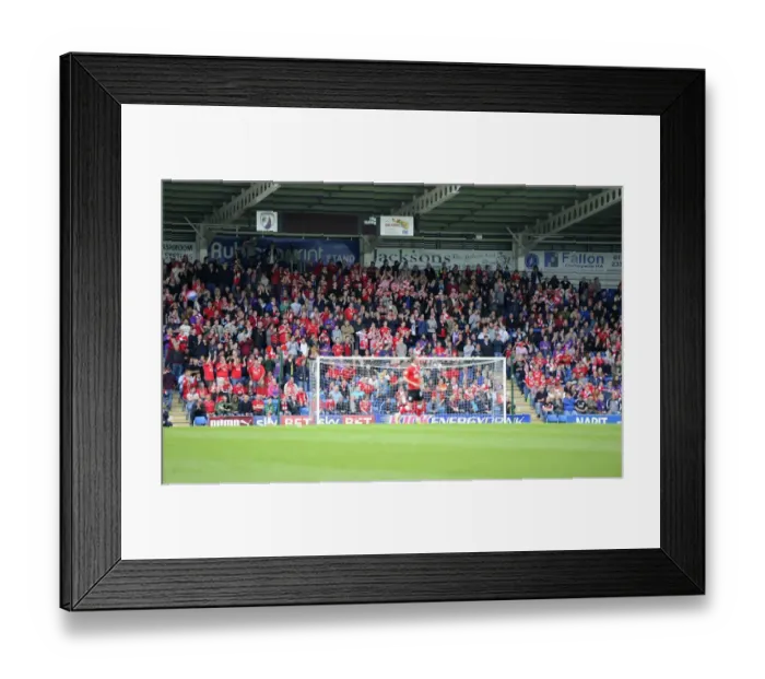 Framed Print : Bristol City Fans Pack Proact Stadium for Sky Bet League One Match (2015) Framed Print : Bristol City Fans Pack Proact Stadium for Sky Bet League One Match (2015)