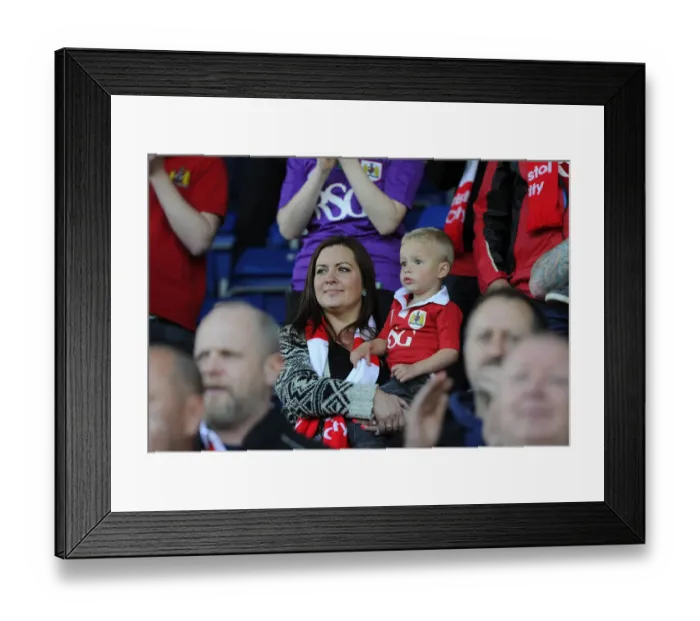 Framed Print : Triumphant Bristol City Fans Celebrate at Proact Stadium after Securing Sky Bet League One Victory Framed Print : Triumphant Bristol City Fans Celebrate at Proact Stadium after Securing Sky Bet League One Victory