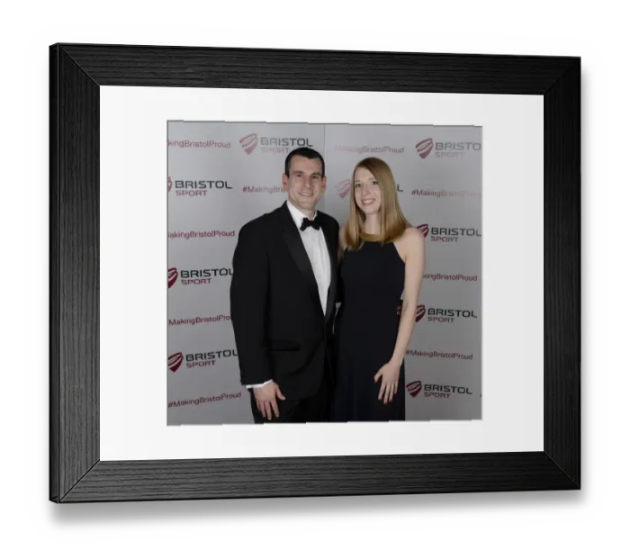 Framed Print : Gala Dinner at Marriott Hotel: An Evening of Glamour and Football with Bristol City