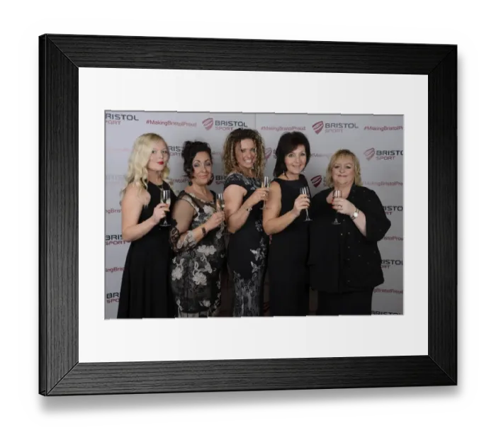 Framed Print : Bristol Sport Gala Dinner 260215