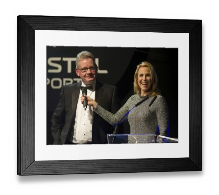 Framed Print : Bristol City Football Club Gala Dinner: A Night of Glamour and Football Celebrations (2015)