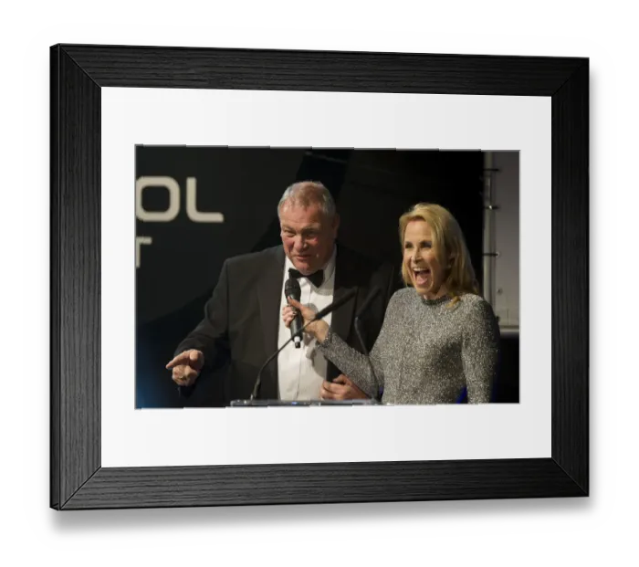 Framed Print : Gala Dinner at the Marriott Hotel: An Evening of Glamour and Football with Bristol City