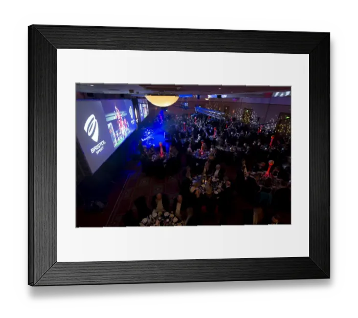 Framed Print : Bristol Sport Gala Dinner 2015: A Night of Celebration at the Marriott Hotel