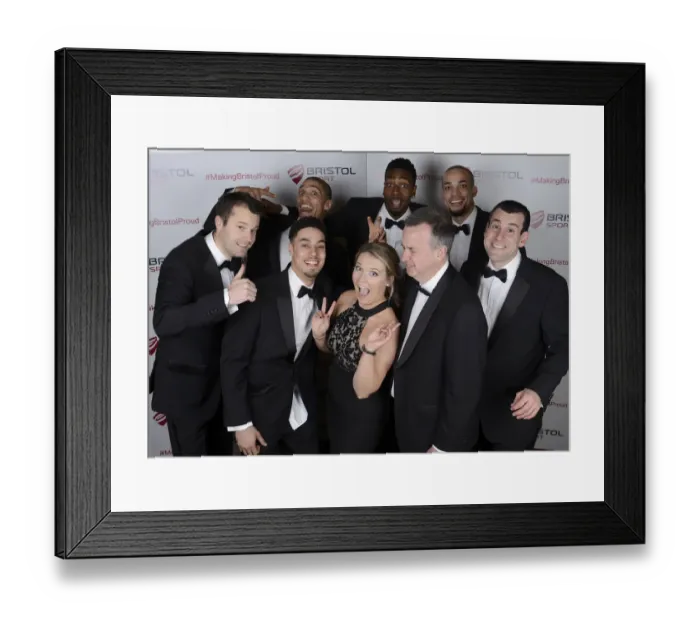 Framed Print : Night of Glamour and Football Celebrations: 2015 Bristol City Football Club Gala Dinner, Marriott Hotel, Bristol