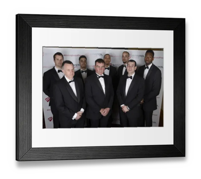 Framed Print : Bristol City Football Club Gala Dinner at Marriott Hotel (February 2015)