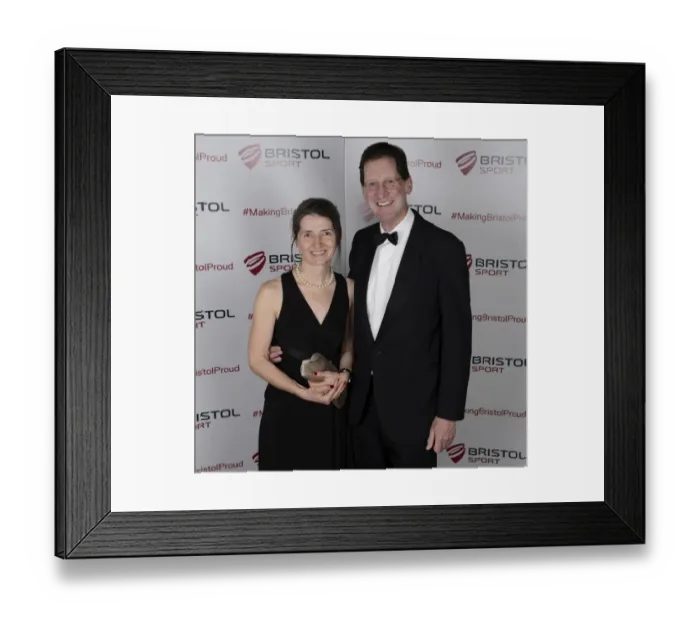 Framed Print : A Night of Glamour and Football Celebrations at the 2015 Bristol City Football Club Gala Dinner